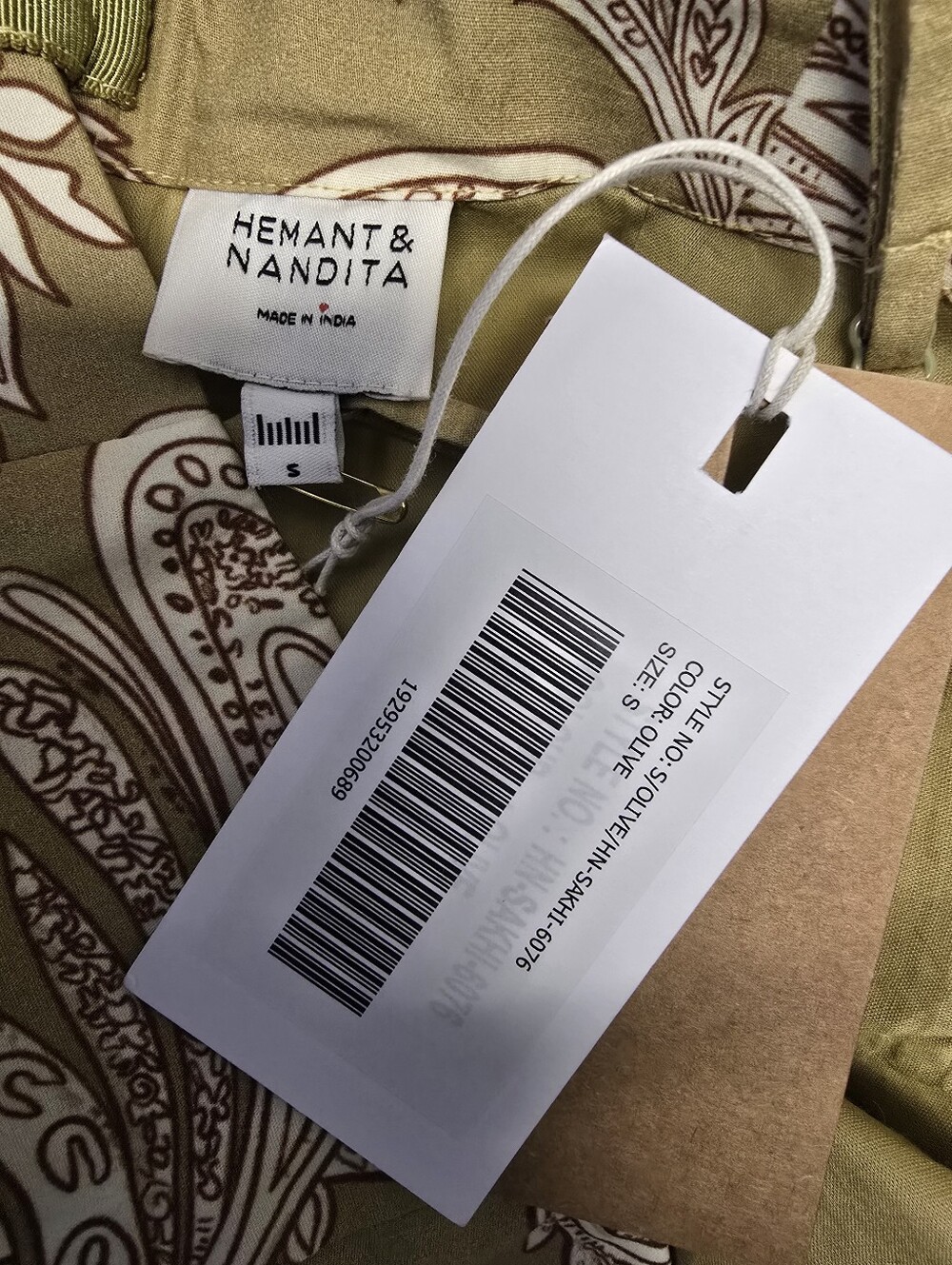 Hemant & Nandita Sakhi Corset Maxi Dress NWT - Picture 5 of 8